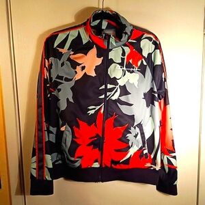 Champion tropical print bomber jacket size medium